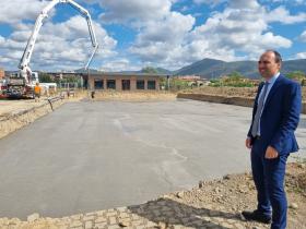 Edilizia scolastica: sopralluogo del presidente Ca