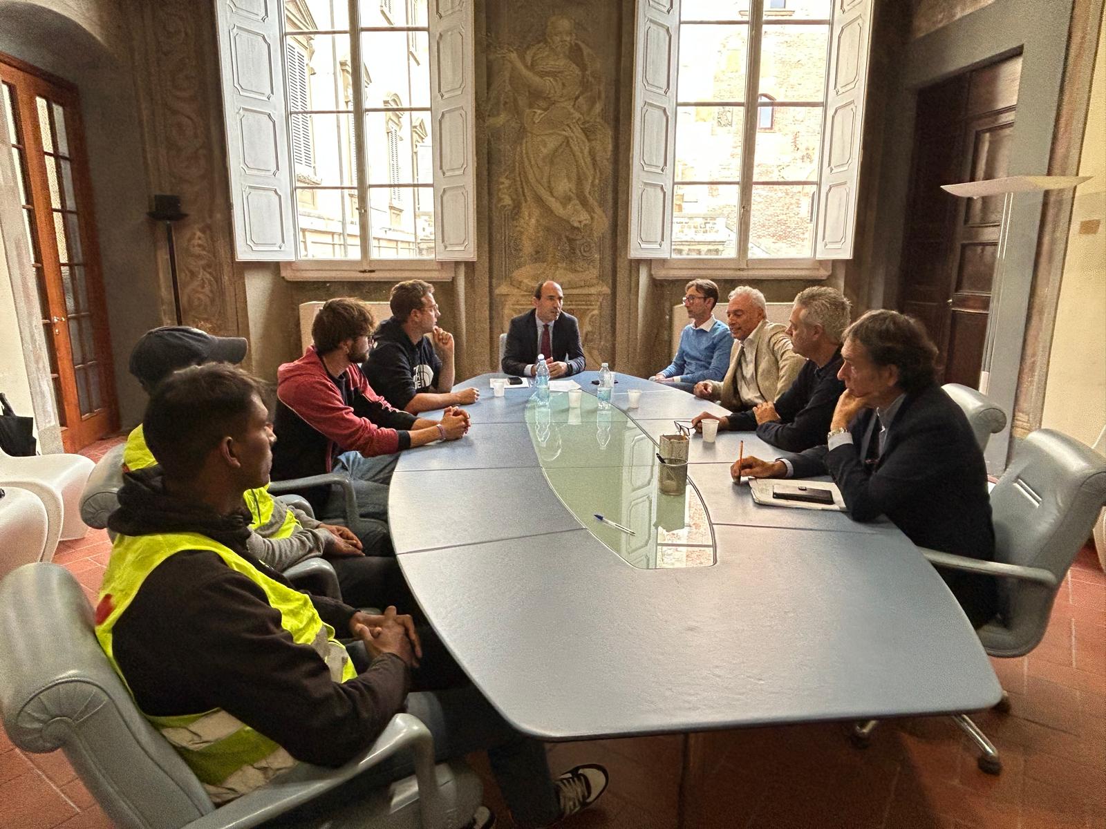 A palazzo Banci Buonamici il tavolo istituzionale  ....