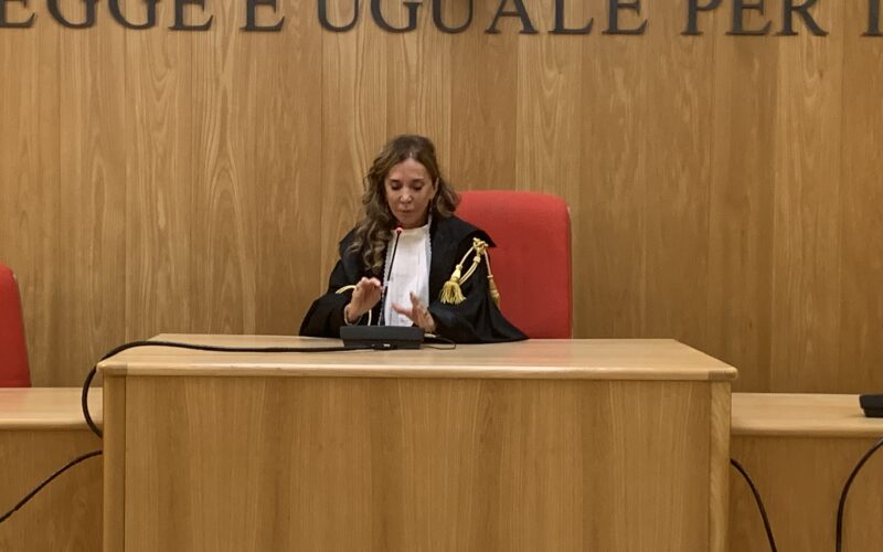 Nuova presidente del Tribunale di Prato:  ....